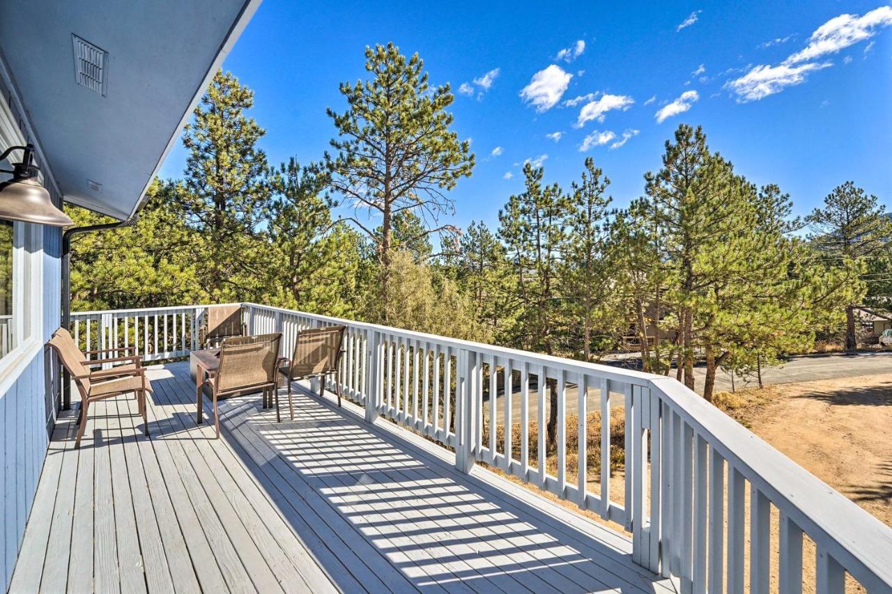 Luxe Updated Home With Grill And Hot Tub 4 Mi To Rmnp Эстес Парк Экстерьер фото